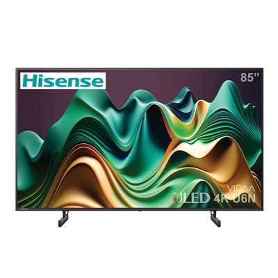 HISENSE ทีวี U6N สมาร์ททีวี 75-85 นิ้ว 4K ULED ปี 2024